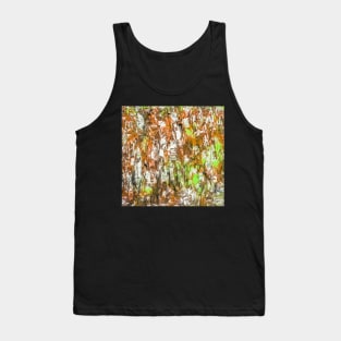 Abstract in Autumn Colors Tank Top